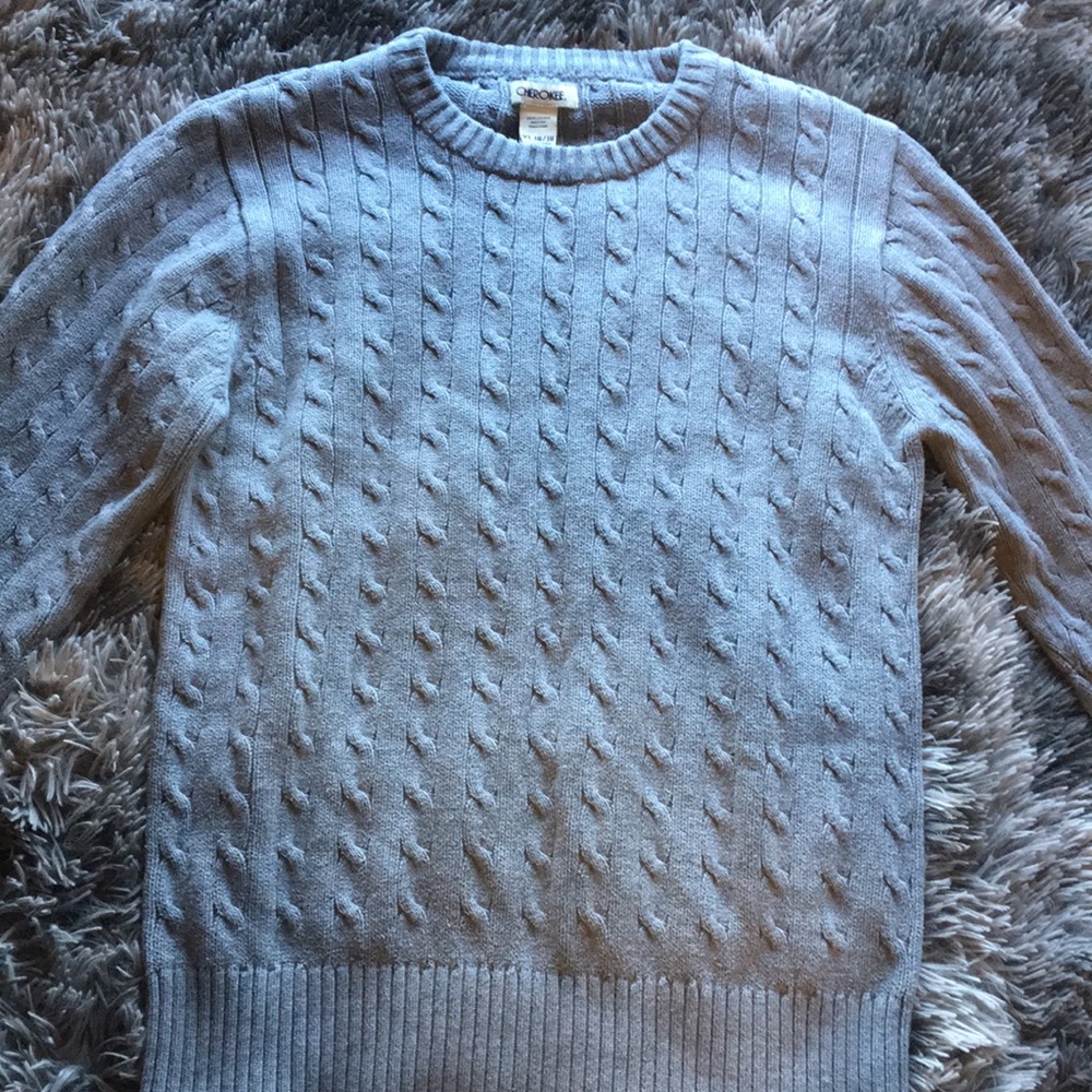Grey Cherokee Sweater